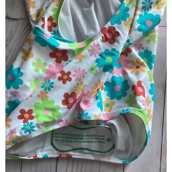 NINETY NINE Degrees 90’s Y2K Ditzy Floral One Piece Open Back Swimsuit Small - Picture 8 of 10